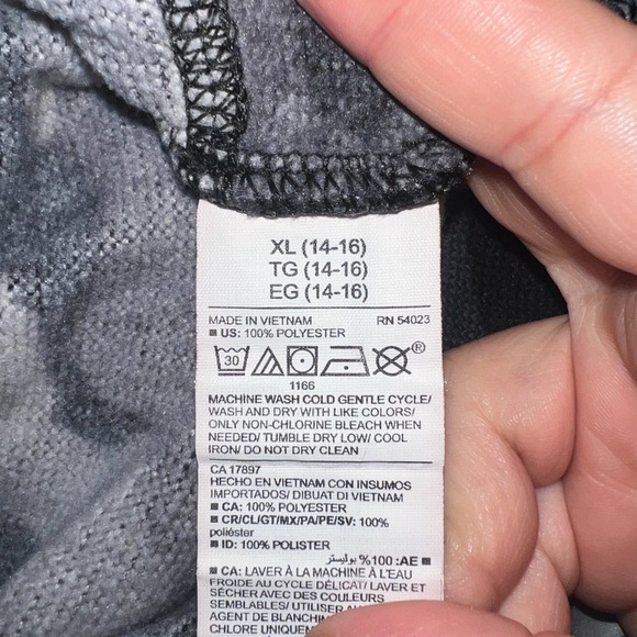 Old Navy | Girls Oversized Mock-Neck 1/2 Zip Fleece Pullover | XL (14-16) - Picture 5 of 11